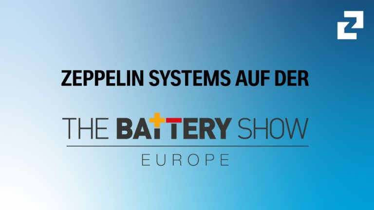 Zeppelin Systems präsentiert sein breites Lösungsportfolio für die Batteriemassenproduktion auf der Battery Show Europe 2025