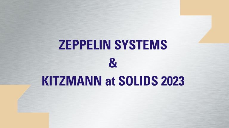 Zeppelin Systems is presenting at the Solids_2023