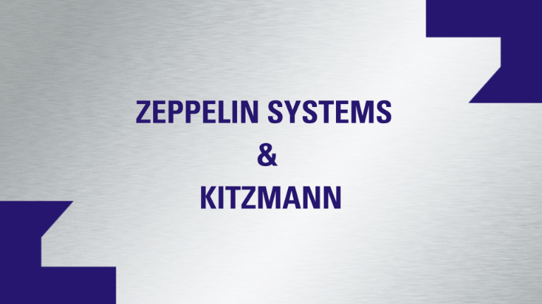 Zeppelin Systems and KITZMANN together for the first time at POWTECH 2023